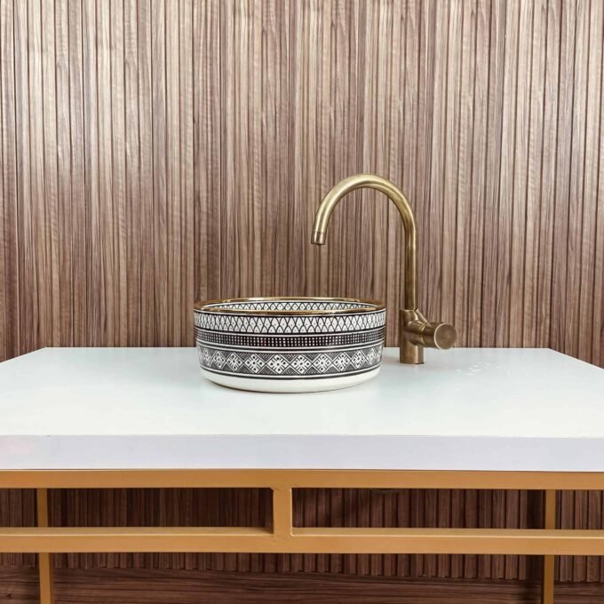 Luxury Moroccan Ceramic Sink 100 % Handmade