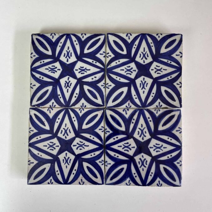 Hand-Crafted Moroccan Ceramic Tiles