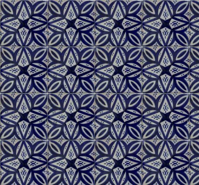 Hand-Crafted Moroccan Ceramic Tiles