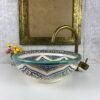 Wonderful Handcrafted Moroccan Ceramic Basin