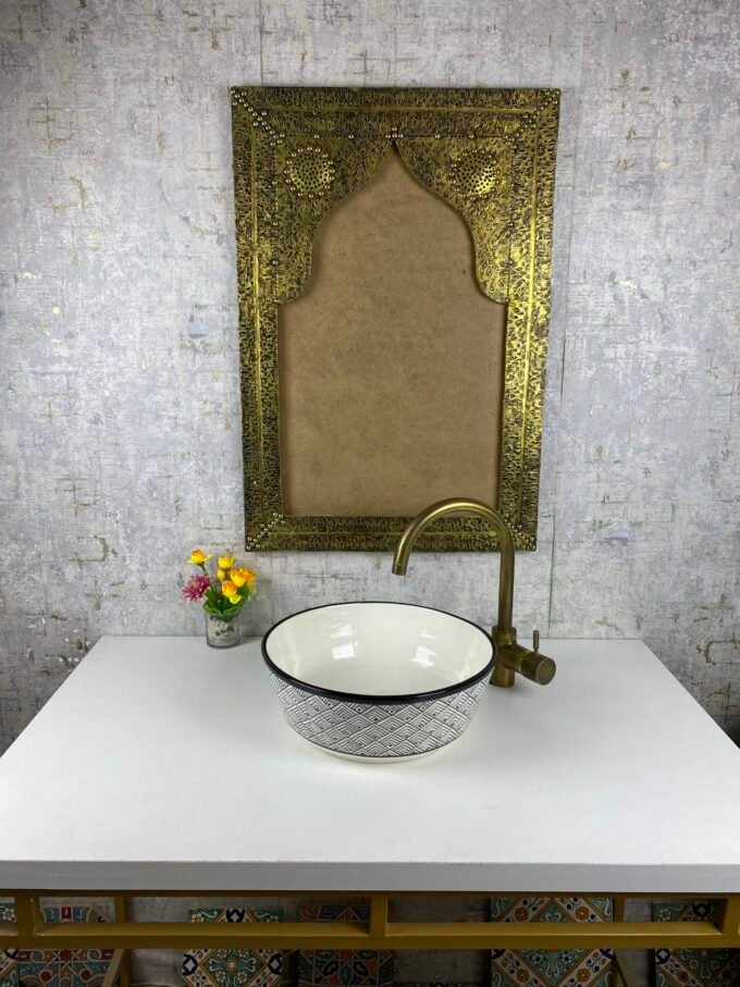 Fantastic Craft Moroccan Bathroom Bowl Basin