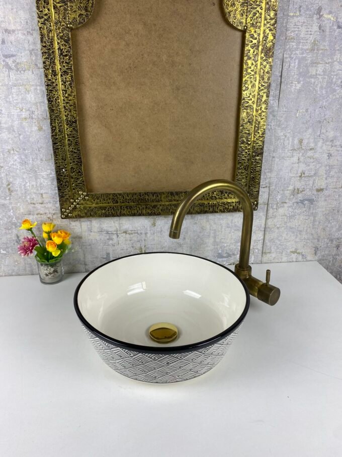 Fantastic Craft Moroccan Bathroom Bowl Basin
