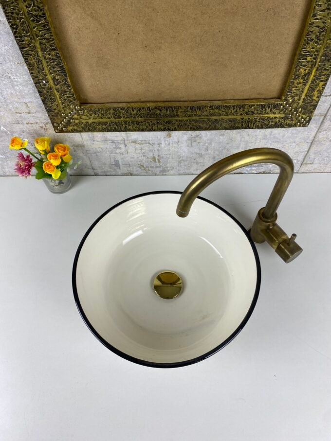 Fantastic Craft Moroccan Bathroom Bowl Basin