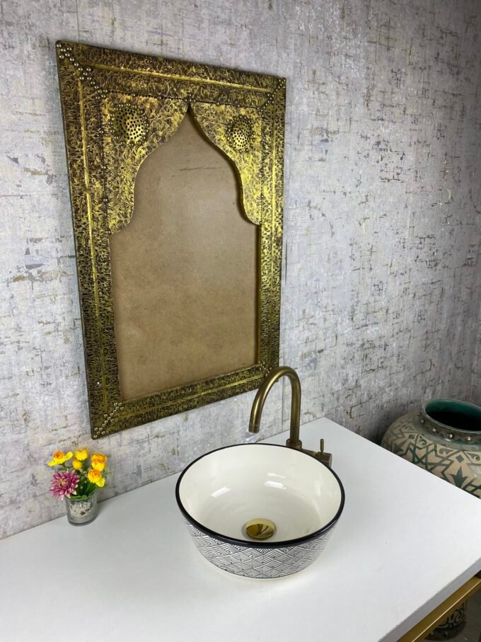 Fantastic Craft Moroccan Bathroom Bowl Basin