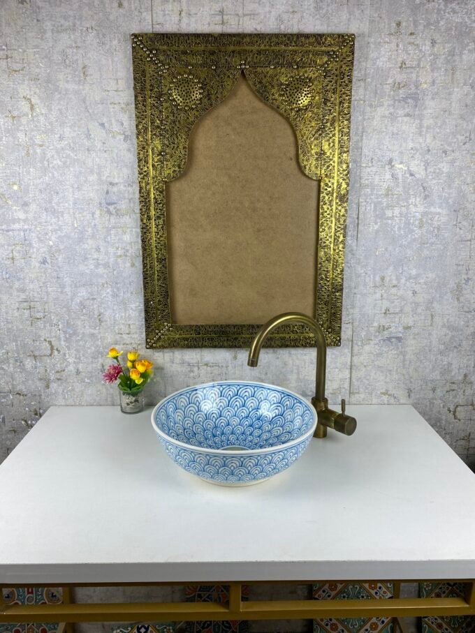 Handmade Modern Bathroom Ceramic Sink