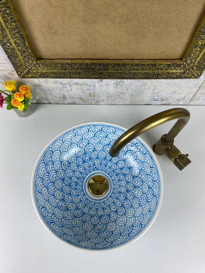 Handmade Modern Bathroom Ceramic Sink