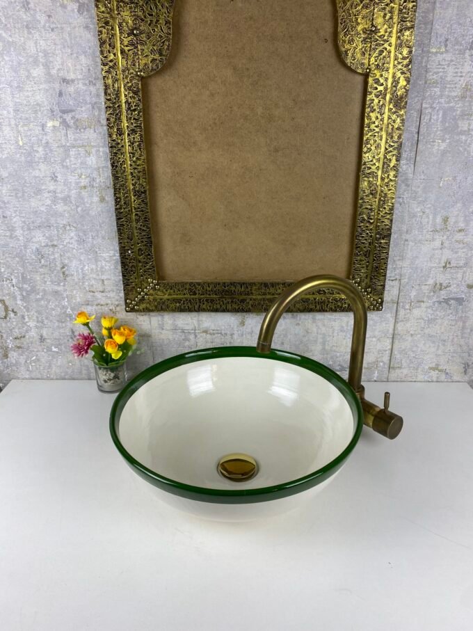 Special Handmade Moroccan Ceramic Sink