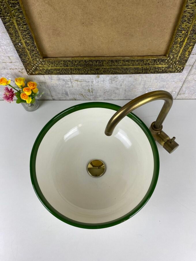 Special Handmade Moroccan Ceramic Sink