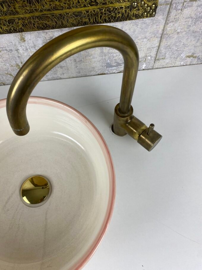 Handmade Moroccan Bathroom  Sink Lavatory
