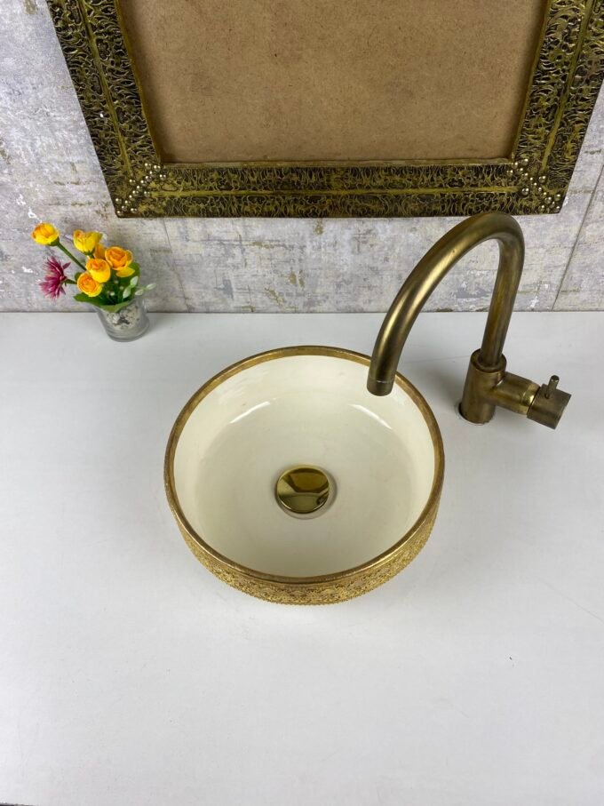 Ceramic sink With moroccan Style - Handmaded Sink