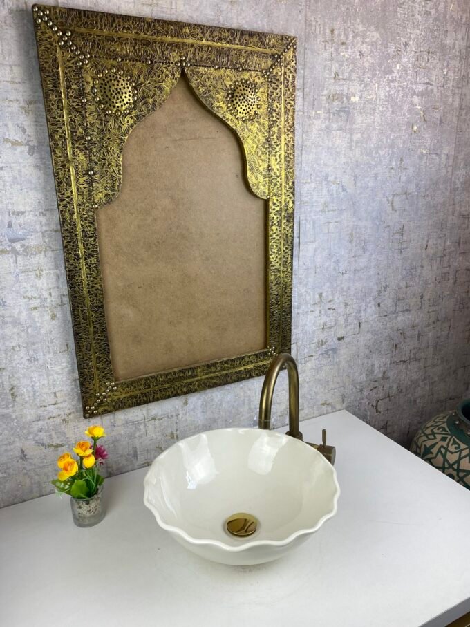 Handmade Modern-style Bathroom Ceramic Sink
