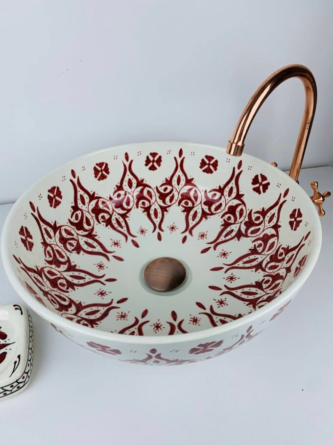 Amazing Moorish Moroccan Ceramic Sink Unique