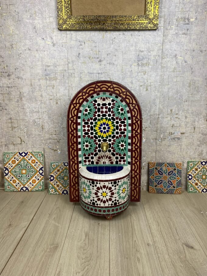 Beautiful Customizable Rustic Wall Water Fountain