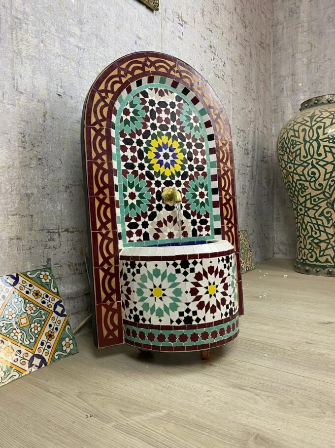 Beautiful Customizable Rustic Wall Water Fountain