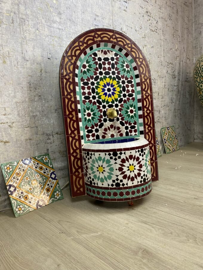 Beautiful Customizable Rustic Wall Water Fountain