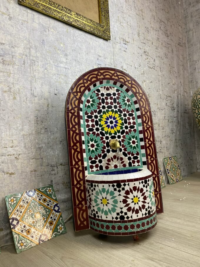 Beautiful Customizable Rustic Wall Water Fountain