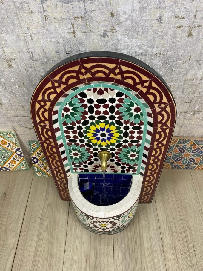 Beautiful Customizable Rustic Wall Water Fountain