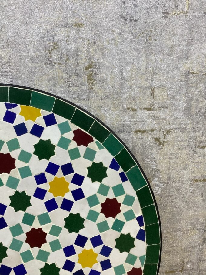 Custom Moroccan Zellige Mosaic TableTop