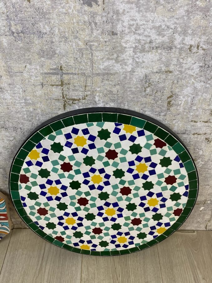 Custom Moroccan Zellige Mosaic TableTop