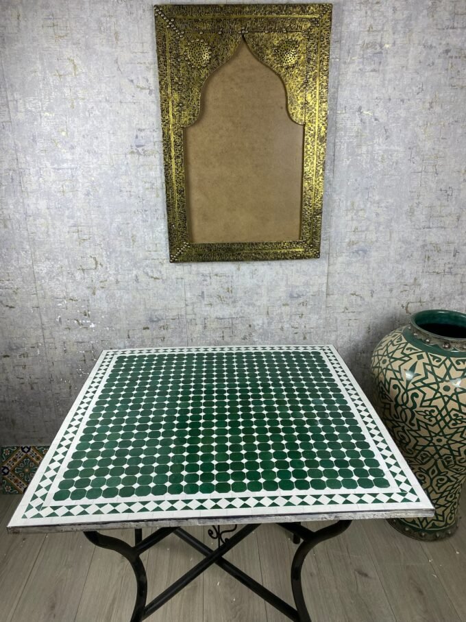 Moroccan Tile Art Table – Personalized Masterpiece
