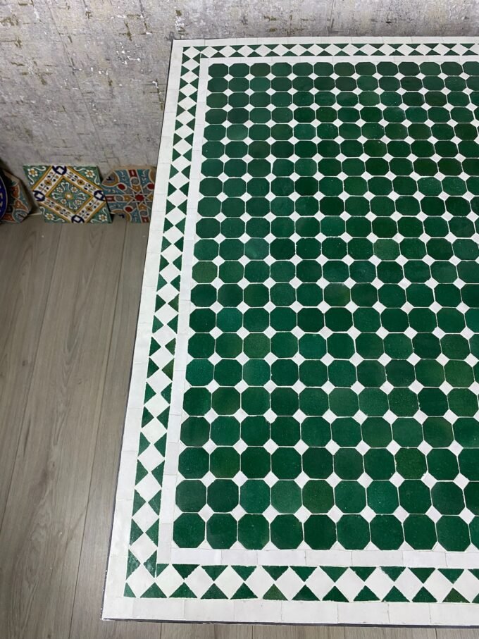 Moroccan Tile Art Table – Personalized Masterpiece
