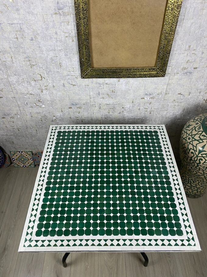 Moroccan Tile Art Table – Personalized Masterpiece