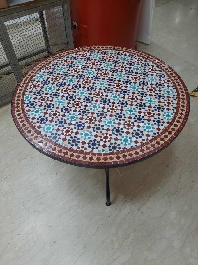 Special Handcrafted Model Moroccan Mosaic Table