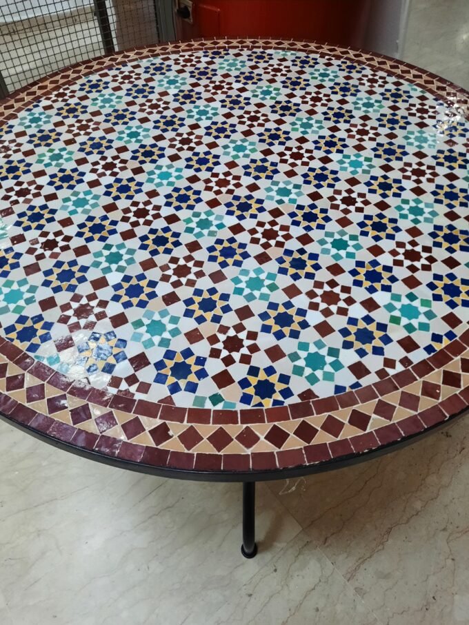 Special Handcrafted Model Moroccan Mosaic Table