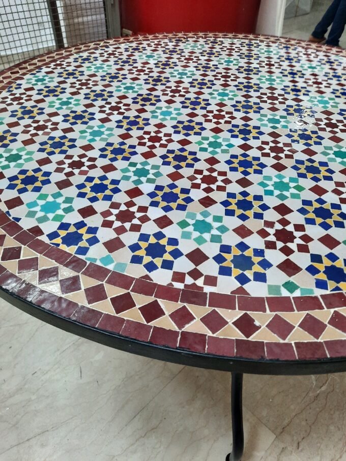 Special Handcrafted Model Moroccan Mosaic Table