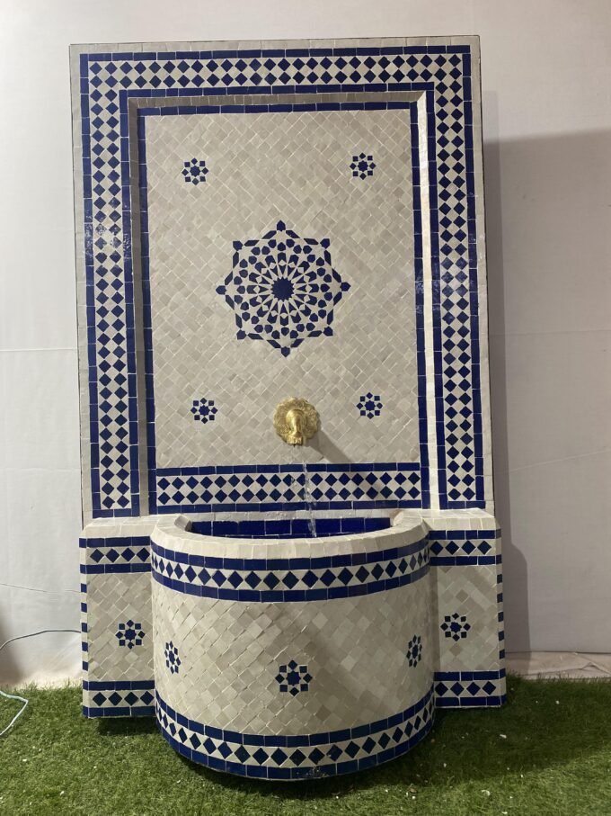 Custom Handcraft Moroccan Mosaic Fountain