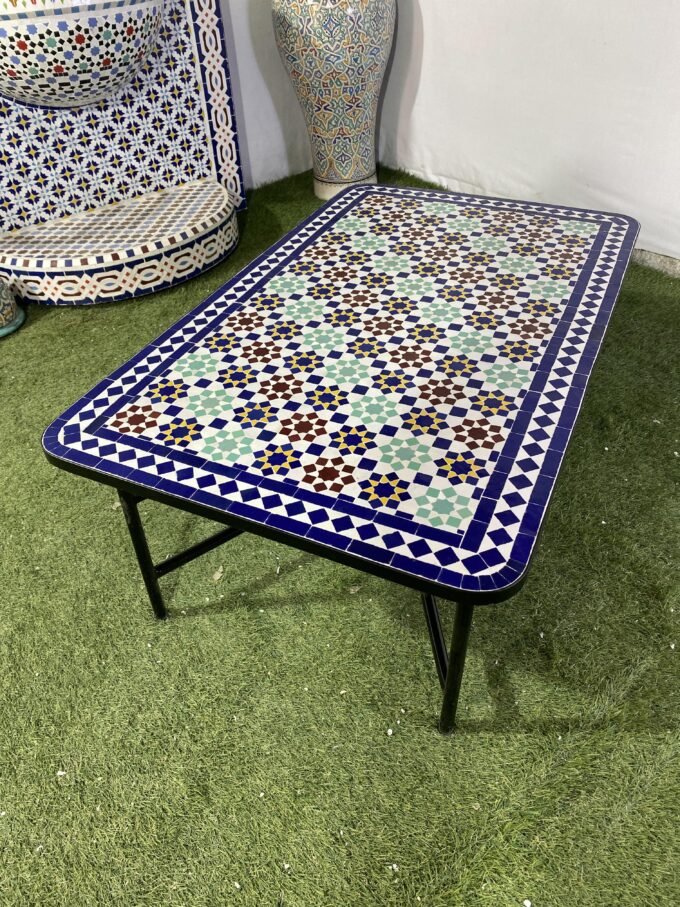 Super Handmade Moroccan Exclusive Mosaic Table
