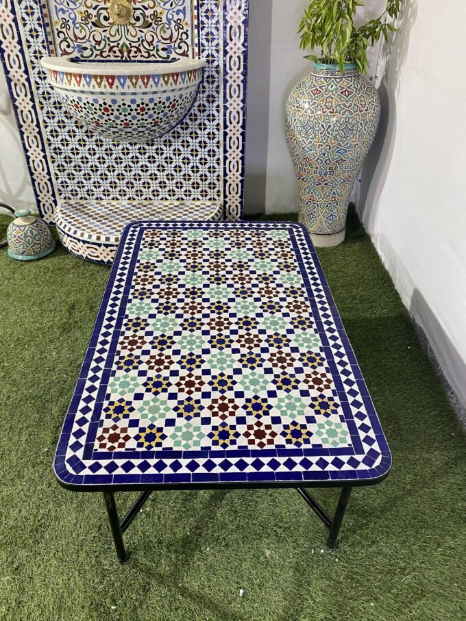 Super Handmade Moroccan Exclusive Mosaic Table