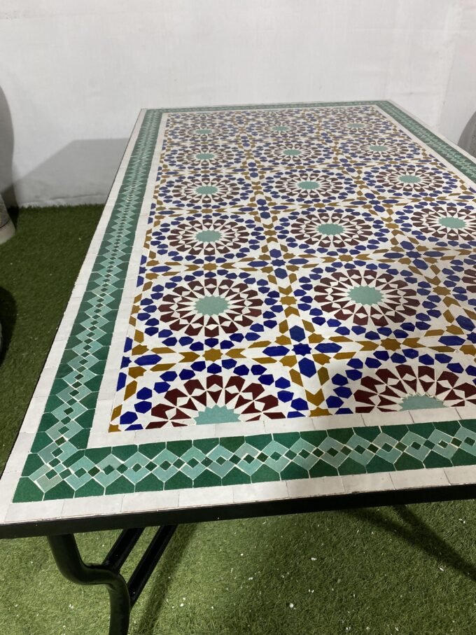 Elegance Moorish Moroccan Exclusive Mosaic Table