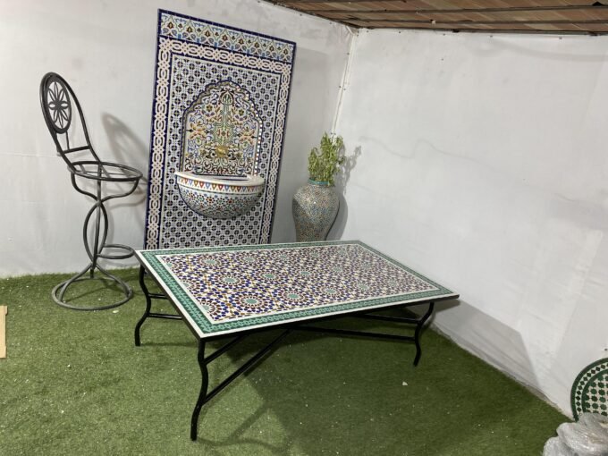 Elegance Moorish Moroccan Exclusive Mosaic Table
