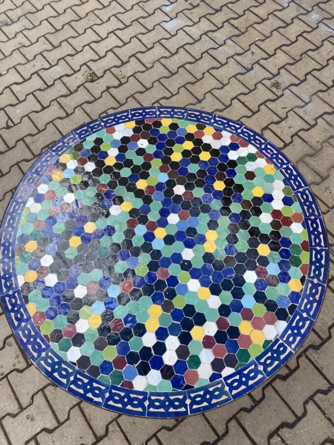 Multicolor Handmade Moroccan Mosaic Table