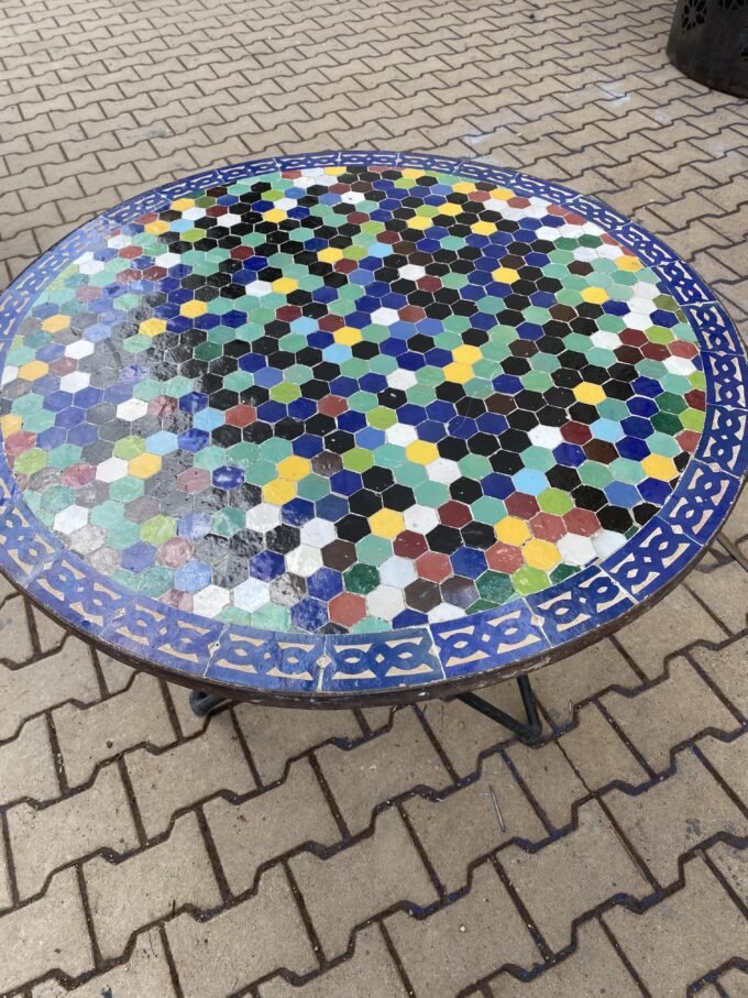 Multicolor Handmade Moroccan Mosaic Table