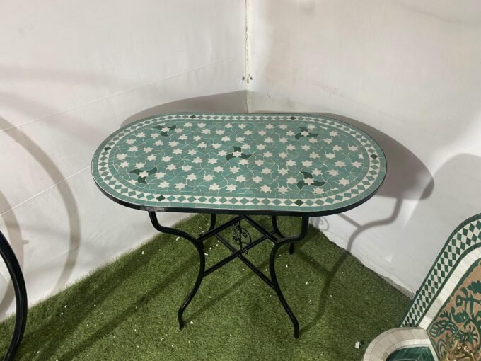 Handmade Moroccan Mosaic Tile Table
