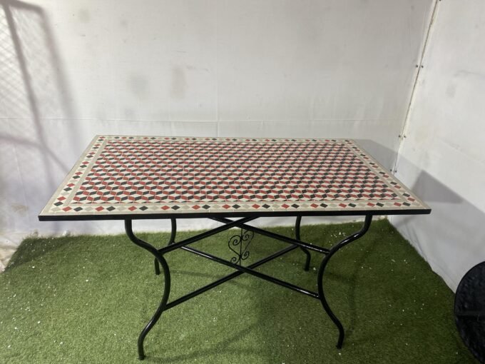 Elegance Moorish Moroccan Mosaic Tile Table