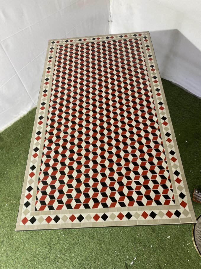 Elegance Moorish Moroccan Mosaic Tile Table