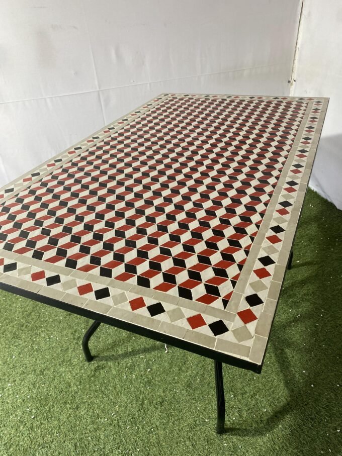 Elegance Moorish Moroccan Mosaic Tile Table