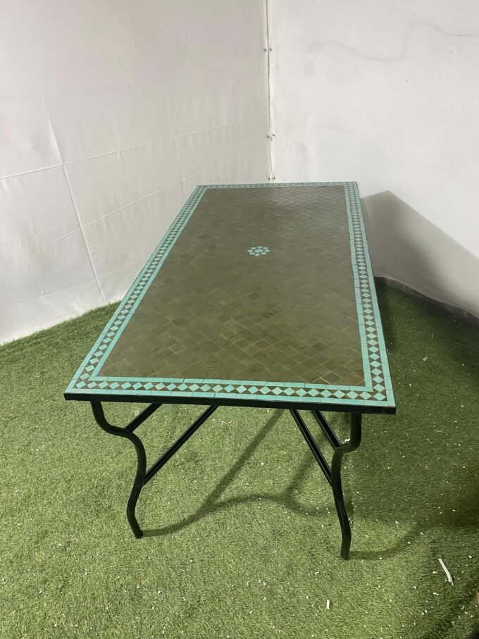 Fantastic Moorish Moroccan Mosaic Tile Table