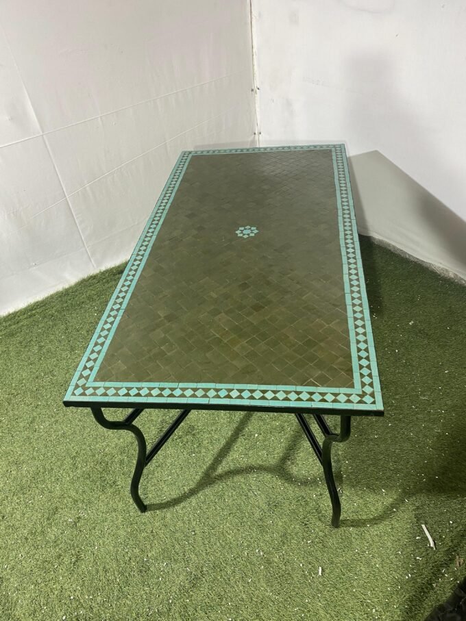 Fantastic Moorish Moroccan Mosaic Tile Table