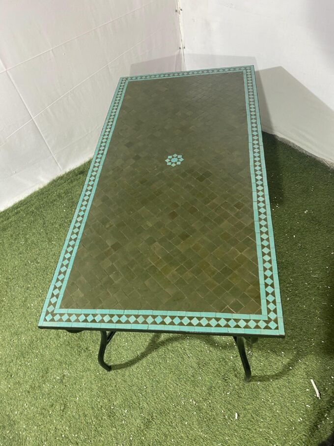 Fantastic Moorish Moroccan Mosaic Tile Table