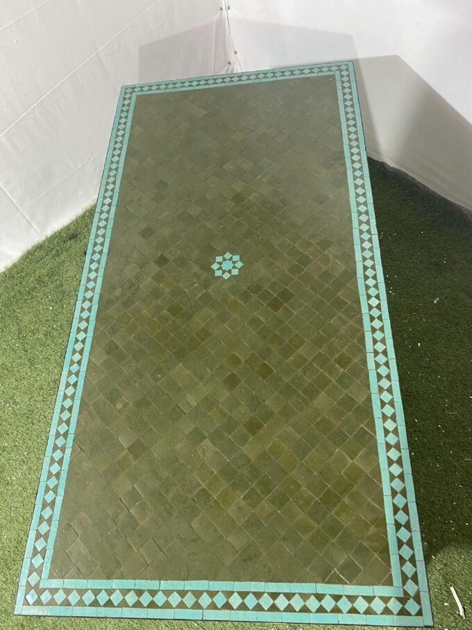 Fantastic Moorish Moroccan Mosaic Tile Table
