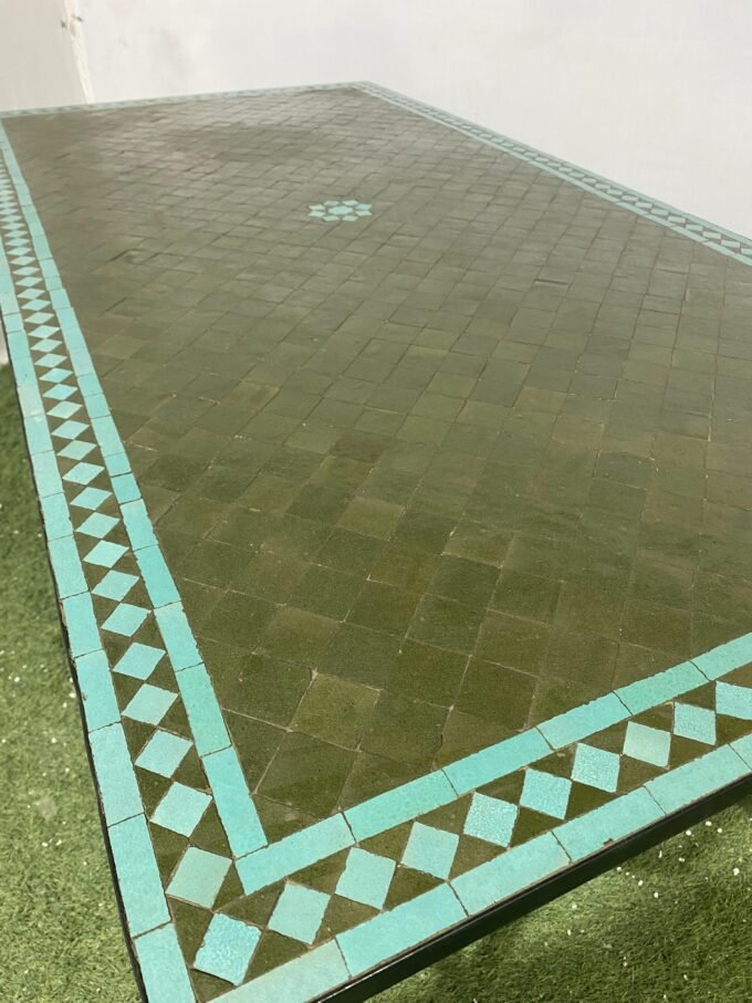 Fantastic Moorish Moroccan Mosaic Tile Table