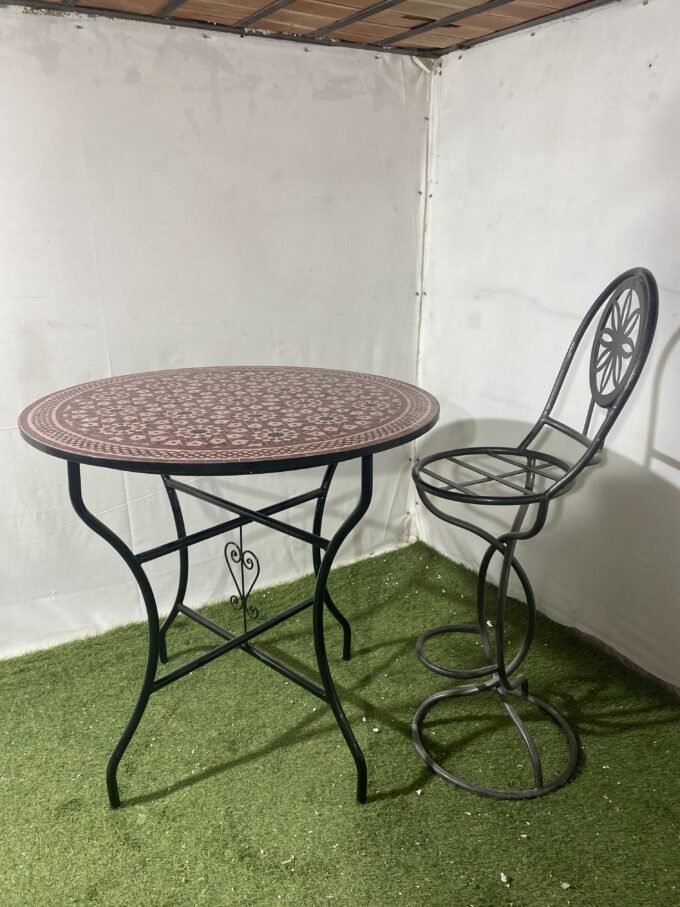 Moorish Traditional Artisan Moroccan Mosaic Table