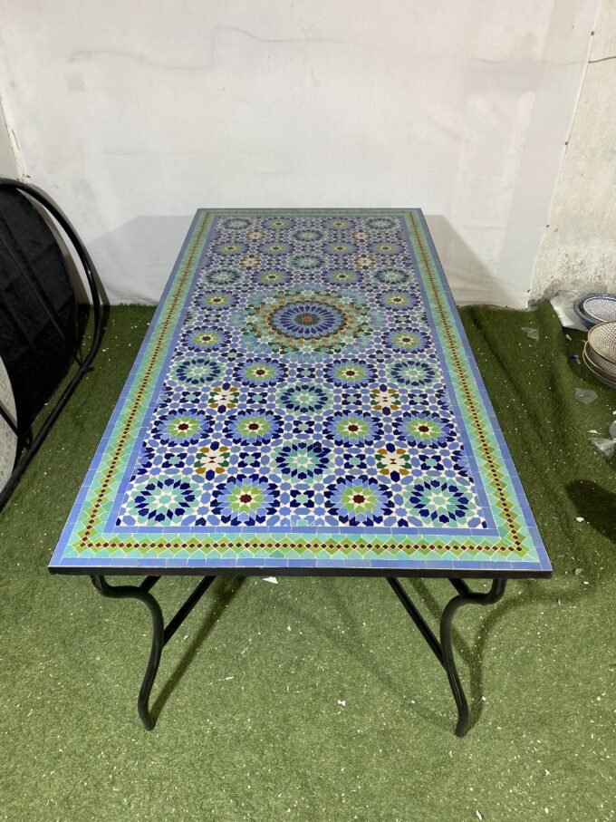 Moorish handcrafted Moroccan Mosaic Table