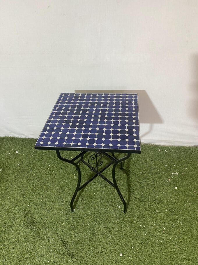 Lovely Moroccan Style Mosaic Saquare Table