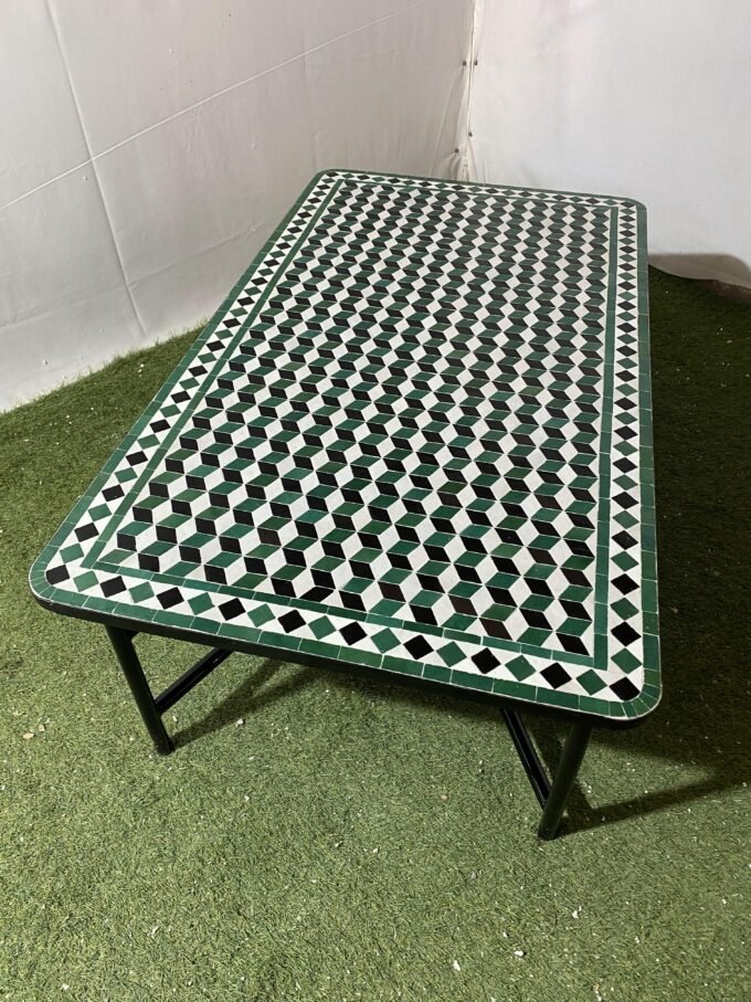 Moorish 3D Handmade Moroccan Mosaic Table