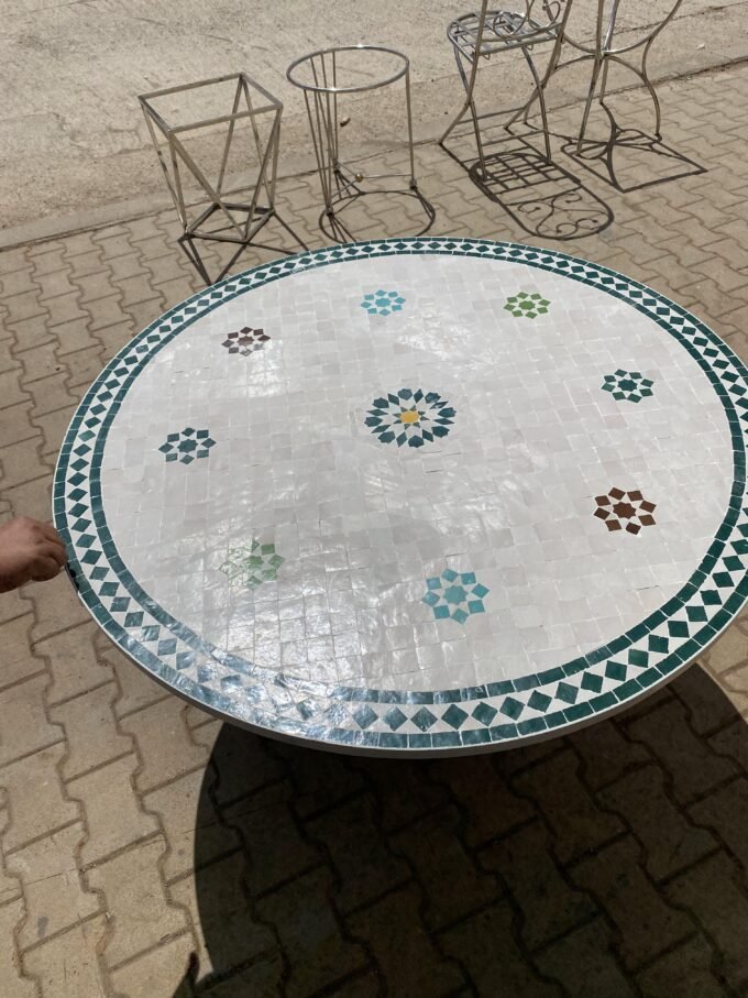 Moorish  Specific Mosaic Coffee Table Solid